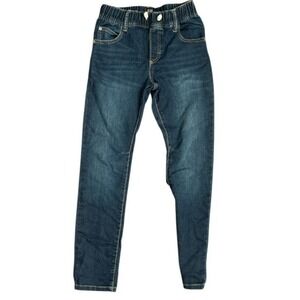 Gap Jeans Kids L Stretch Slim Blue Pull On Elastic Waist EUC